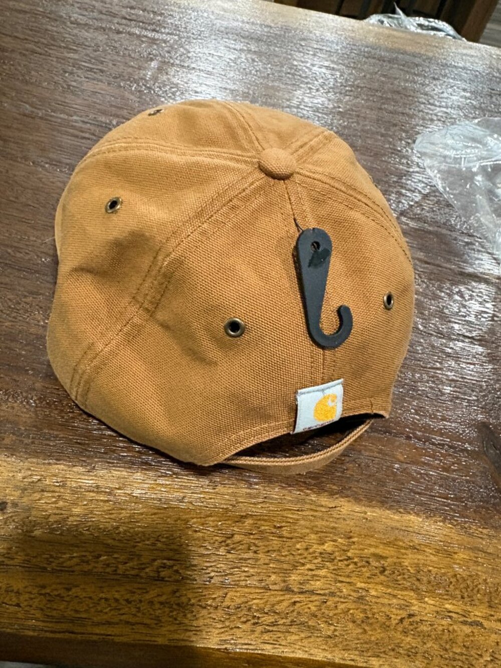 LA Los Angles Dodgers Clean Up Carhartt Baseball Hat '47 OSF Brown NWT NEW - Picture 2 of 4